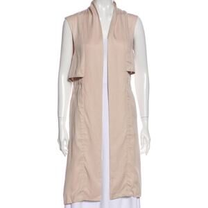 Cupcakes & Cashmere long sleeveless vest with pockets